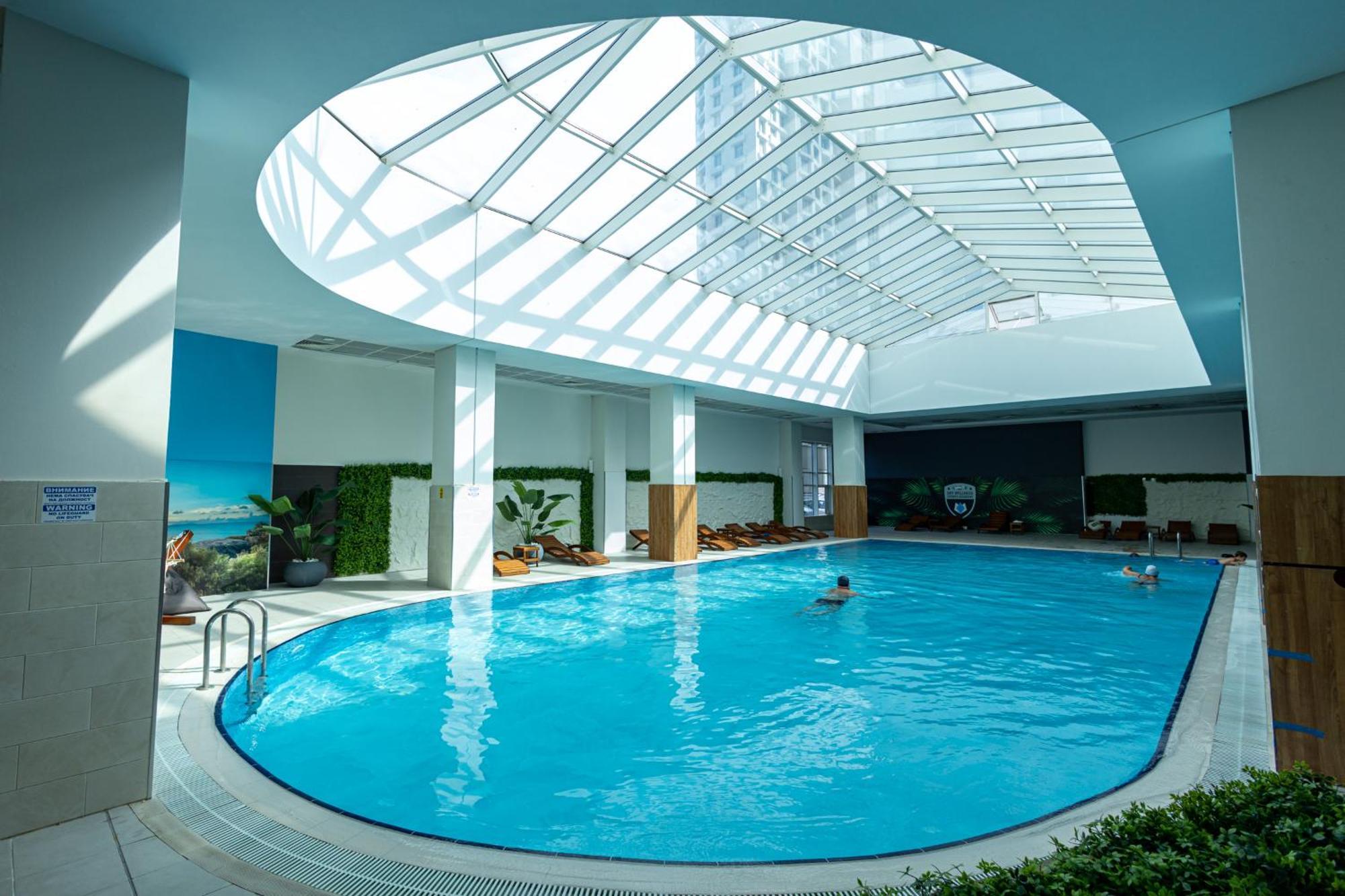 סקופיה 19Th & 18Th Floor Secure Apartments With Pool & Fitness & Parking Included In Price מראה חיצוני תמונה